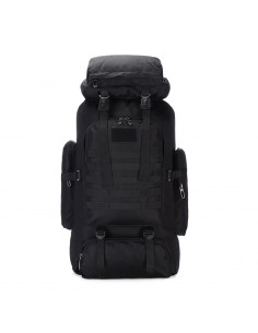 80L Tactical Backpack - Black
