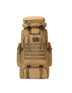 80L Tactical Backpack - Chaki